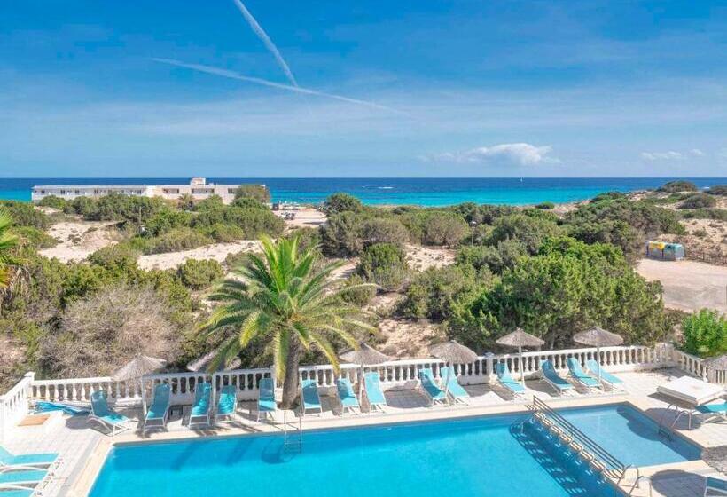 海景标准间带阳台, Roquetes Rooms  Formentera Break