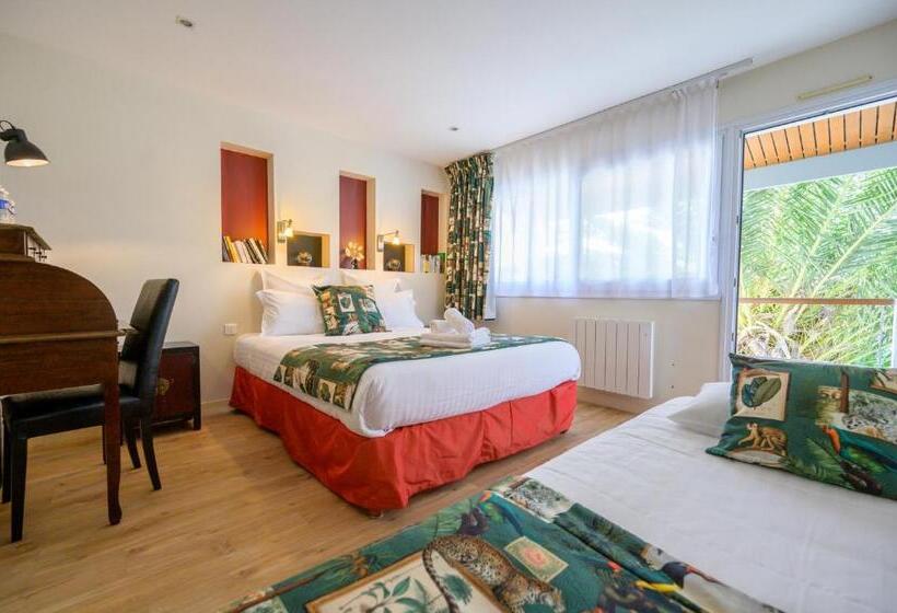 Номер Стандарт Трехместный, Hôtel Le Peu Breton