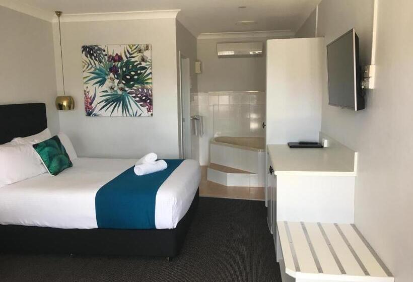 バスタブ付きスタンダードルーム, Araluen Motor Lodge