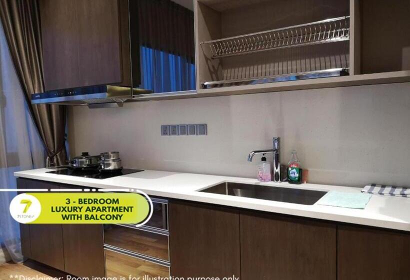 سوئیت دلوکس 3 خوابه, 7stonez Suites Geo38 Genting Highlands