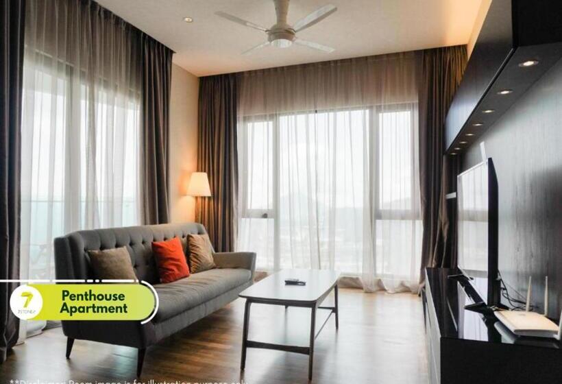 سوئیت دولوکس با چشم‌انداز, 7stonez Suites Geo38 Genting Highlands