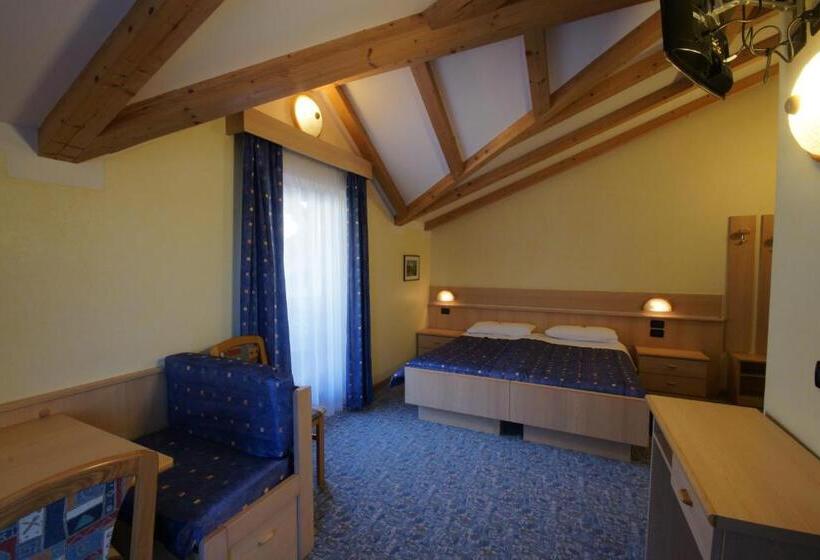 스탠다드 트리플 룸, Berg Hotel Latemar Spitze