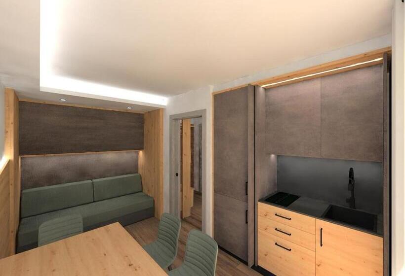 חדר משפחתי דלוקס, Berg Hotel Latemar Spitze