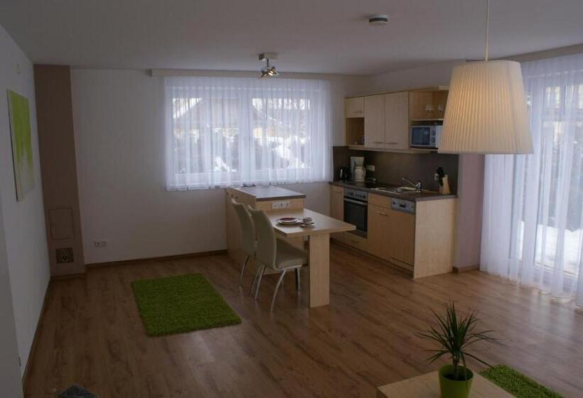 1베드룸 아파트 1층, Apartment Das Au  Gut