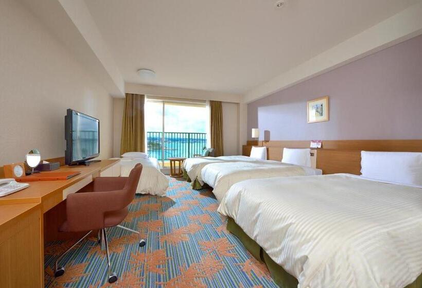 Четырехместный Номер Стандарт Вид на Море, Vessel Hotel Campana Okinawa