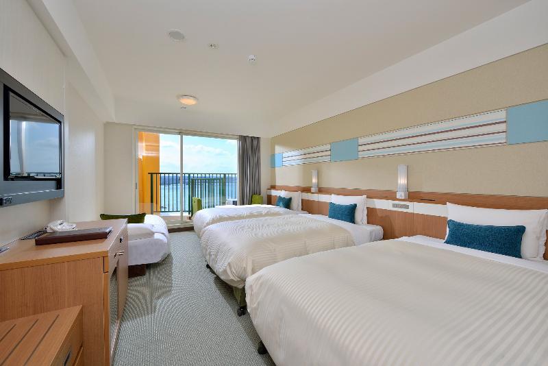 Четырехместный Номер Стандарт Вид на Море, Vessel Hotel Campana Okinawa