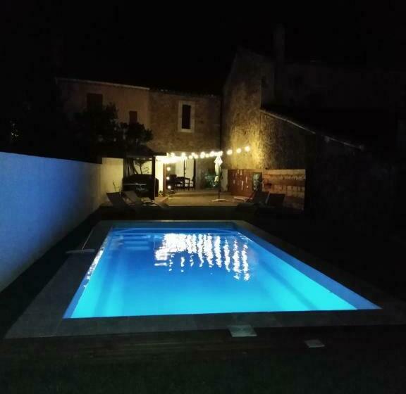 Дом 3 Спальни, Maison A Bizanet Avec Piscine