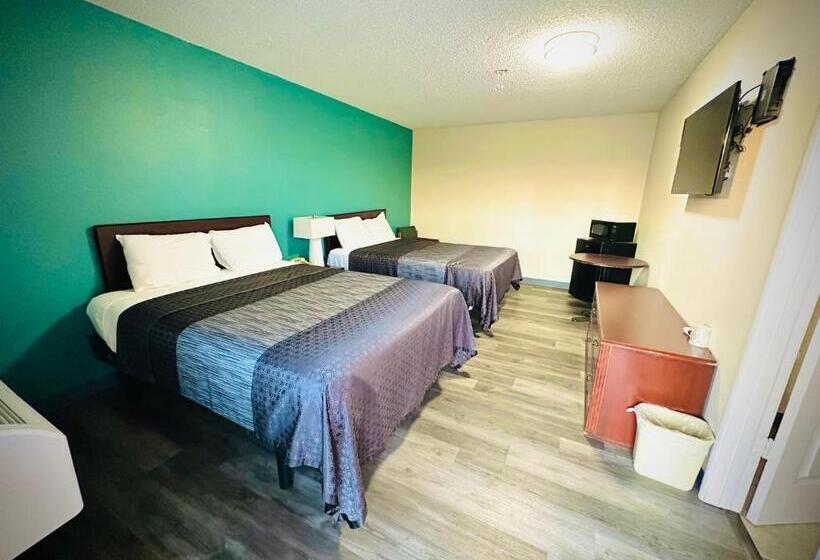 Номер Стандарт 2 Двуспальные Кровати, King S Inn Motel