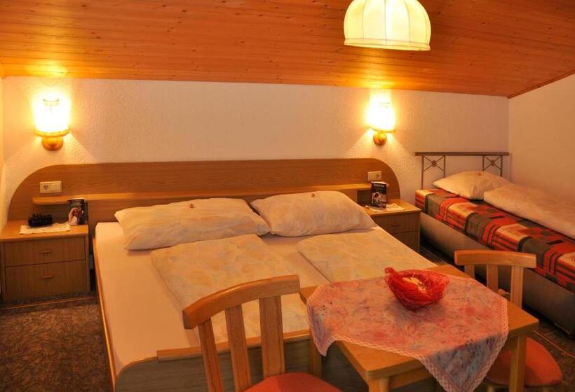Апартаменты 2 Спальни с Балконом, Haus Alpenruh