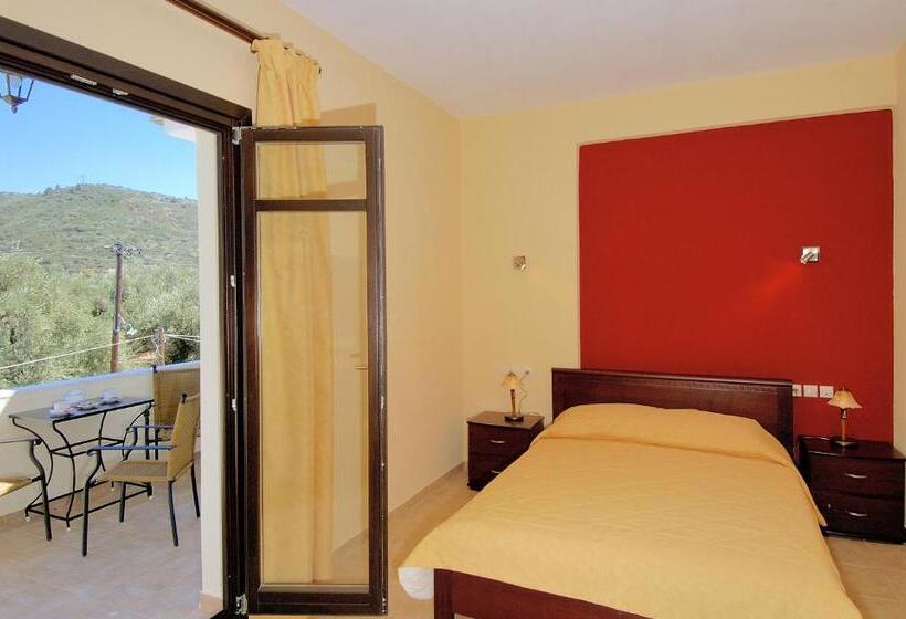 آپارتمان 1 خوابه با چشم‌انداز استخر, Palirria Hotel & Studios