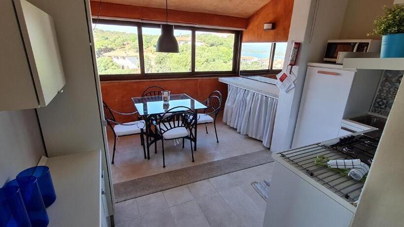 آپارتمان 1 خوابه با چشم‌انداز دریا, Residence Borgo Punta Villa