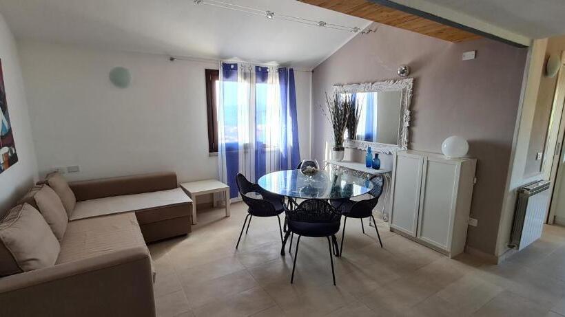 آپارتمان 1 خوابه با چشم‌انداز دریا, Residence Borgo Punta Villa
