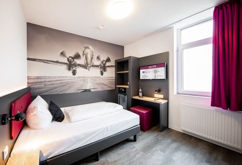 اتاق استاندارد یک نفره, SMARTY Airport Cologne Hotel - KONTAKTLOSER SELF CHECK-IN