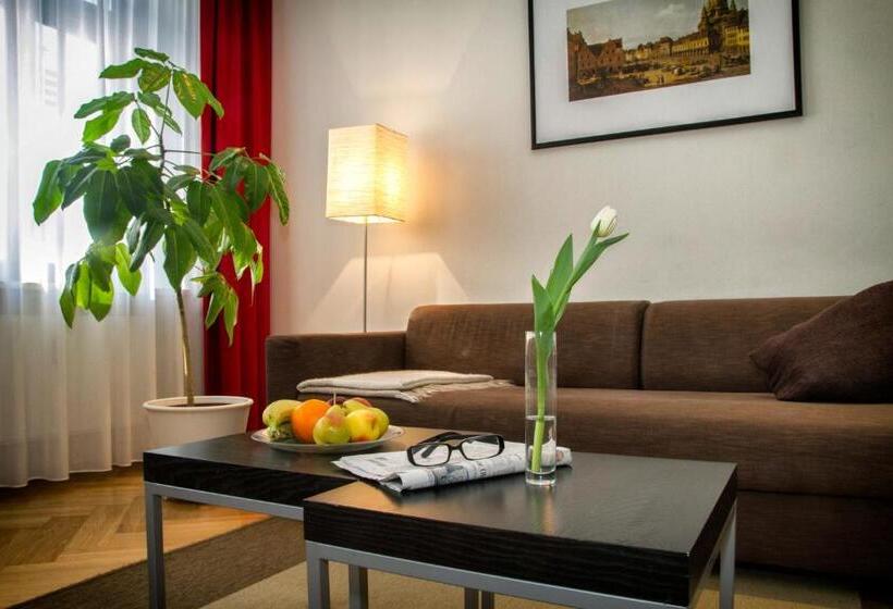 Апартаменты 1 Спальня, Aparthotel Am Zwinger