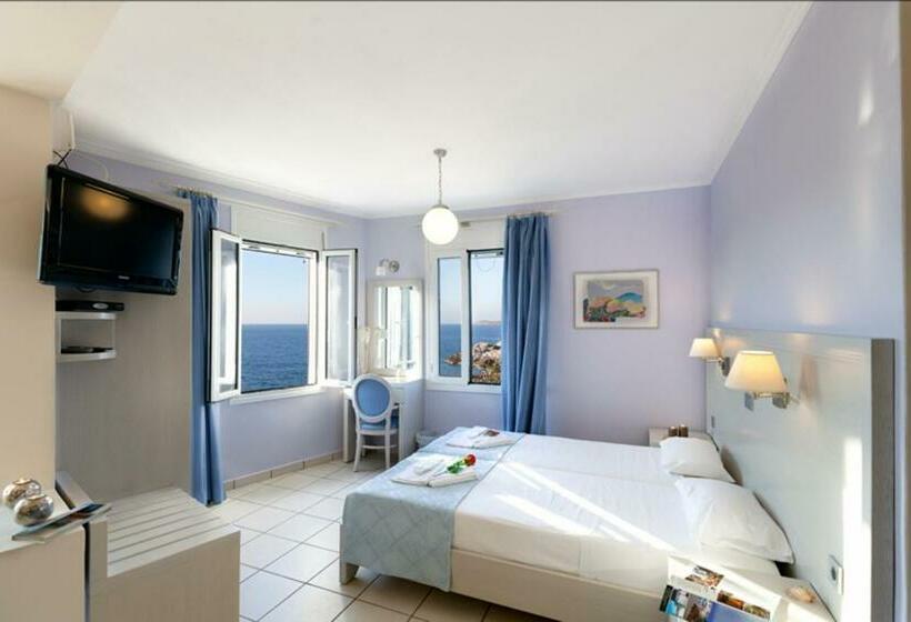 آپارتمان 1 خوابه با بالکن و چشمانداز دریا, Giorgi S Blue Apartments
