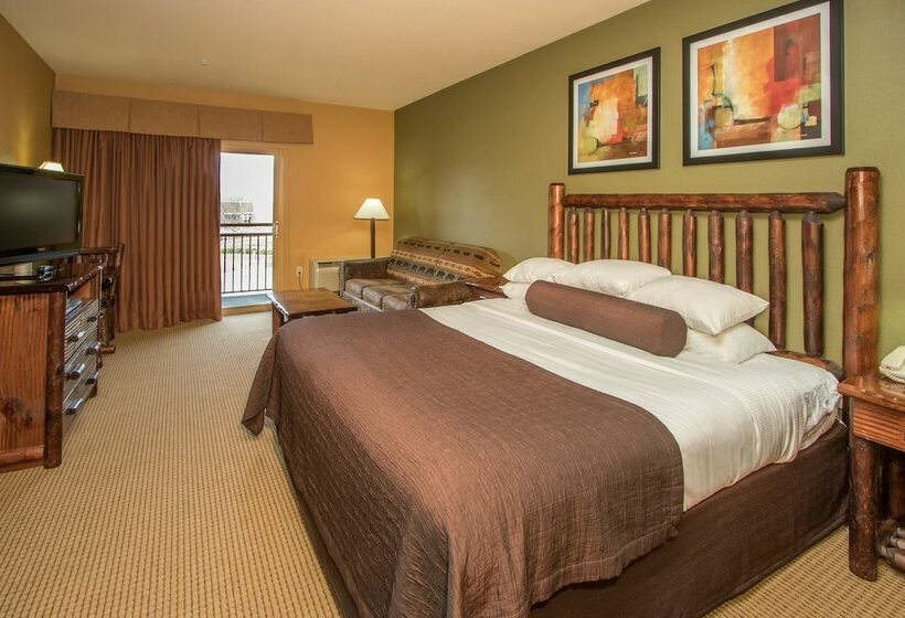 스탠다드 룸 더블 침대, Wilderness At The Smokies   Stone Hill Lodge