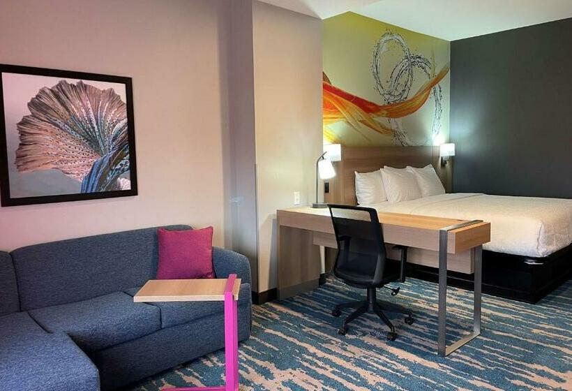 Номер Deluxe Кровать Кинг, La Quinta Inn & Suites By Wyndham San Antonio Seaworld Lafb