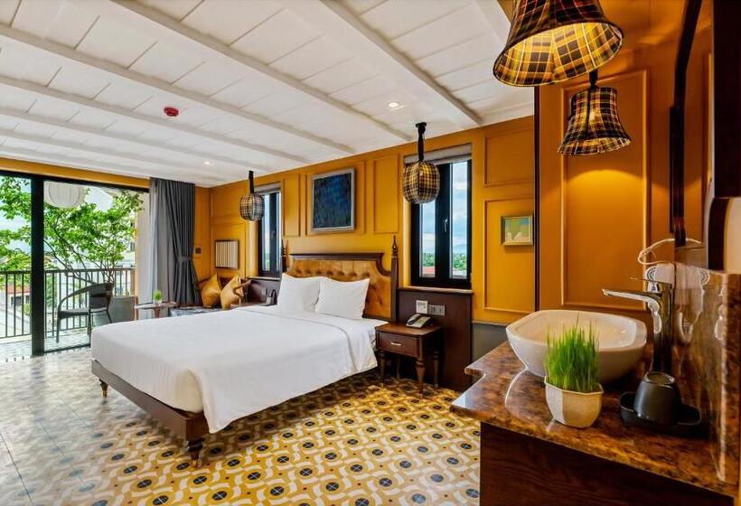 اتاق لوکس با چشم‌انداز شهر, Son Hoi An Boutique Hotel & Spa