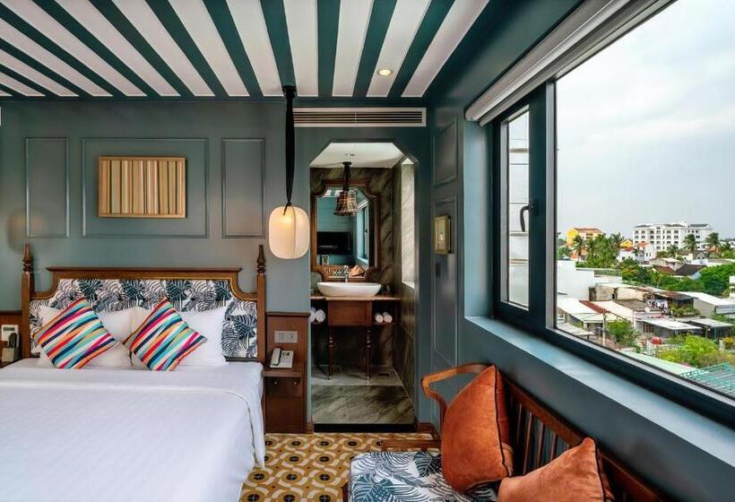 اتاق لوکس با چشم‌انداز استخر, Son Hoi An Boutique Hotel & Spa