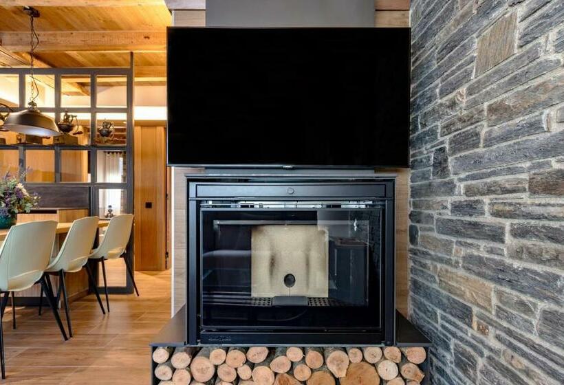Апартаменты 1 Спальня с Террасой, Cerdanya Mountain Residences