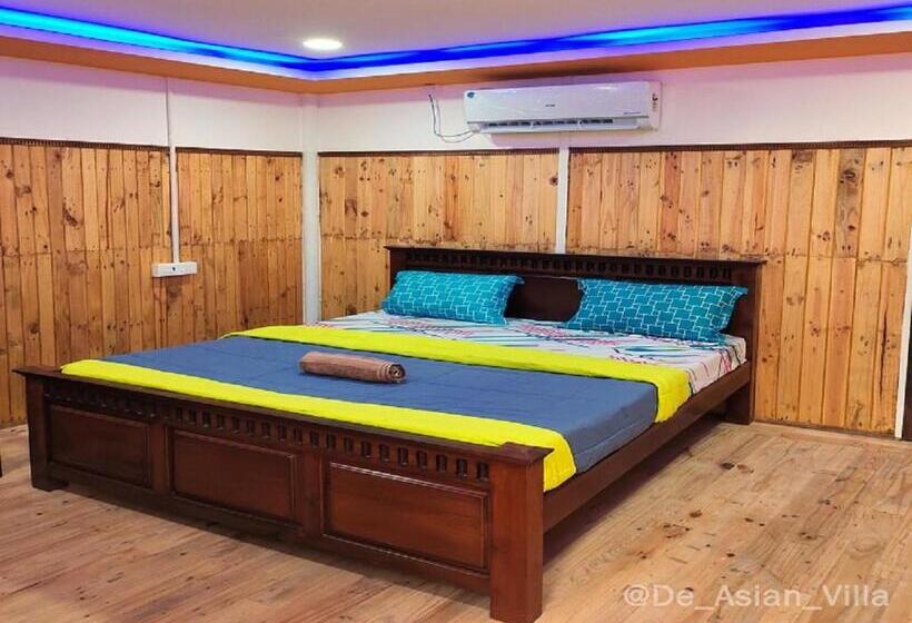 اتاق استاندارد با تخت بزرگ, De Asian Villa Pondicherry