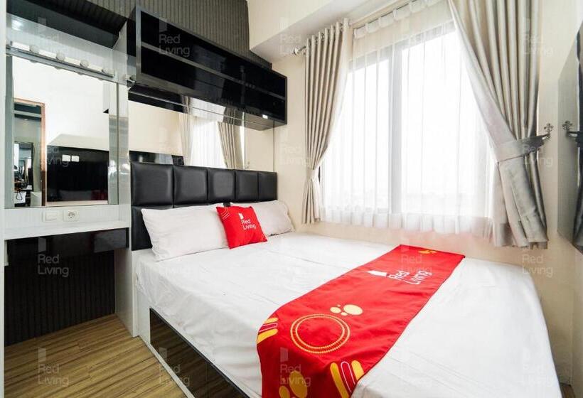 Семейный Номер, Redliving Apartemen Tamansari Panoramic   Santuy Agency Lobby P1 9