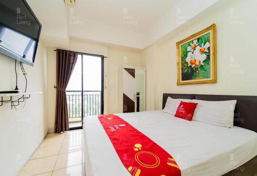 Номер Economy, Redliving Apartemen Tamansari Panoramic   Santuy Agency Lobby P1 9