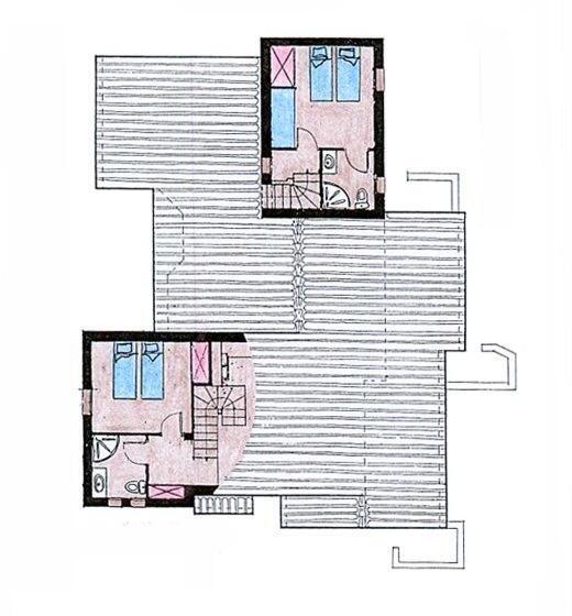 Апартаменты 2 Спальни, Casa Mia