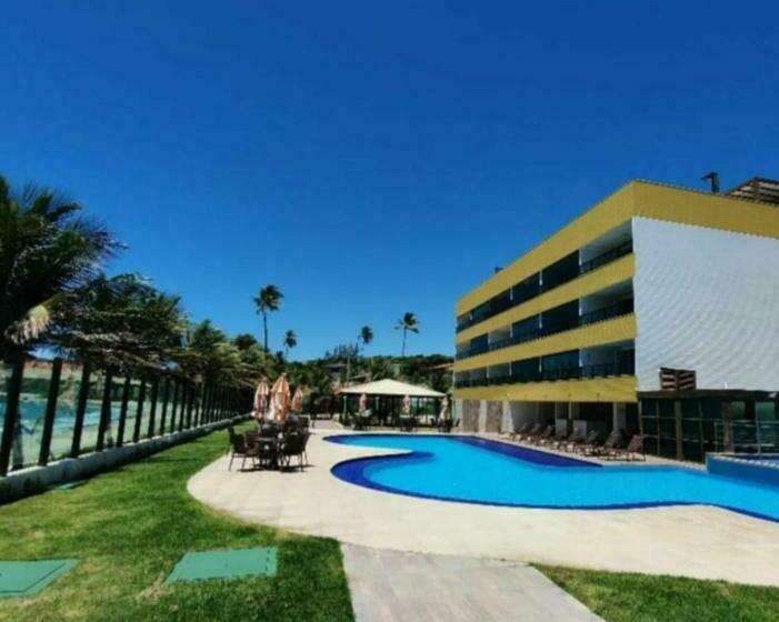 Апартаменты 1 Спальня Вид на Море, Life Tabatinga Beach Flat Com Wi Fi