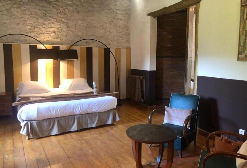 Люкс Кровать Кинг, Restaurant Et Chambres D Hôtes La Ferme De Cornadel