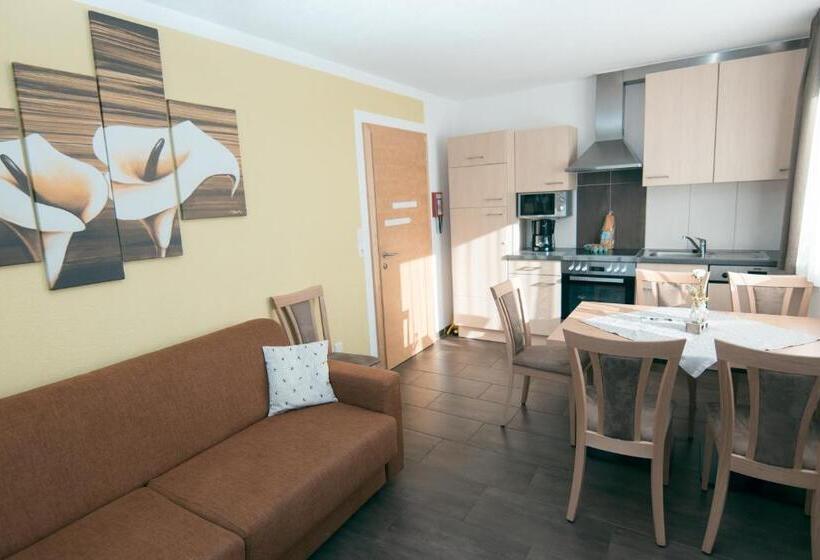 Apartamento 2 Quartos com Terraço, Apart Bauernhof ,,becka Hof´´