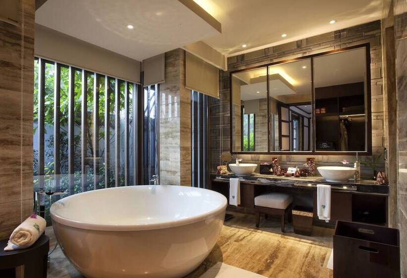 Вилла с 1 спальней и бассейном, Banyan Tree Chongqing Beibei