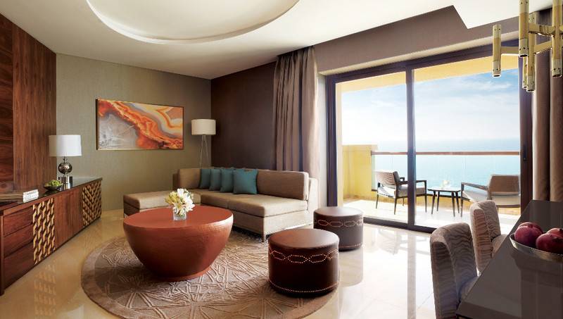 바다 전망 스위트, Fairmont Ajman