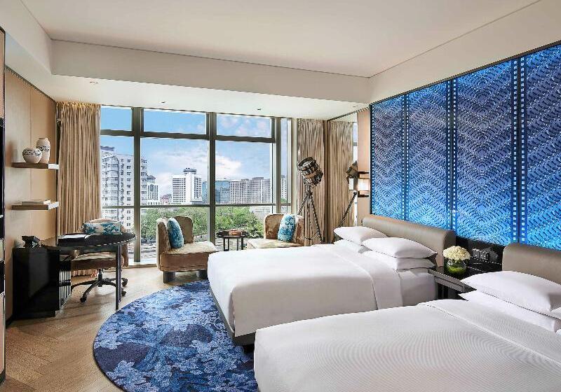Habitación Deluxe Vista Ciudad, Sofitel Beijing Central