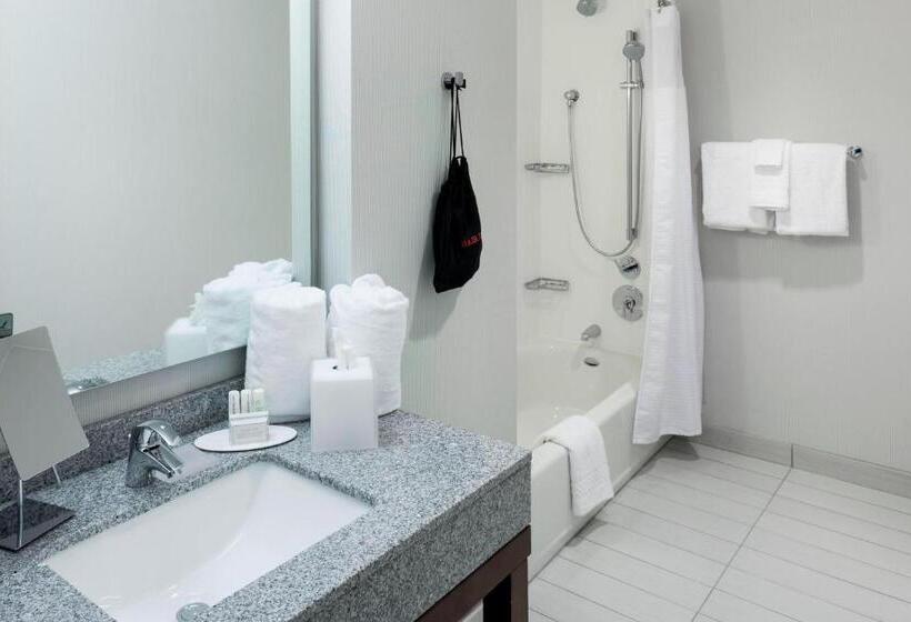 스탠다드 룸 킹사이즈 침대, Courtyard By Marriott Richmond Downtown