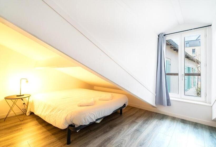 آپارتمان 1 خوابه, Mon Appart Hôtel   Gare De Limoges   Charmant Duplex 1 Et 2 Chambres   Parking En Supp