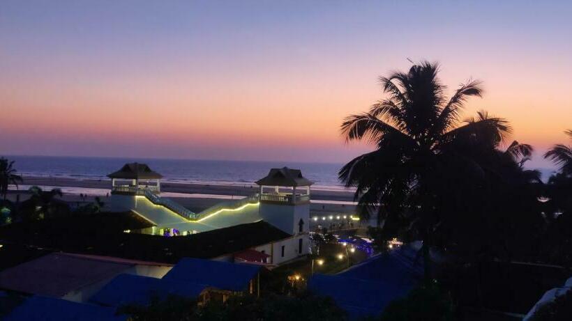 带大床的标准间, Shankar By The Sea, 2 Min From Mandrem Beach