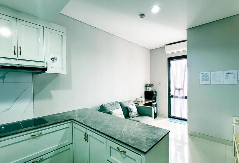 آپارتمان 1 خوابه با چشم‌انداز باغ, Palam Mansion At Apartment One Residence