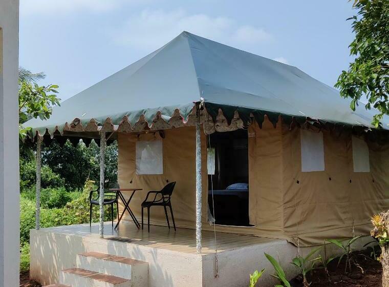 Стандартный Номер Кровать Кинг, Roy S Nature Nest   Farm Stay Near Malshej Ghats