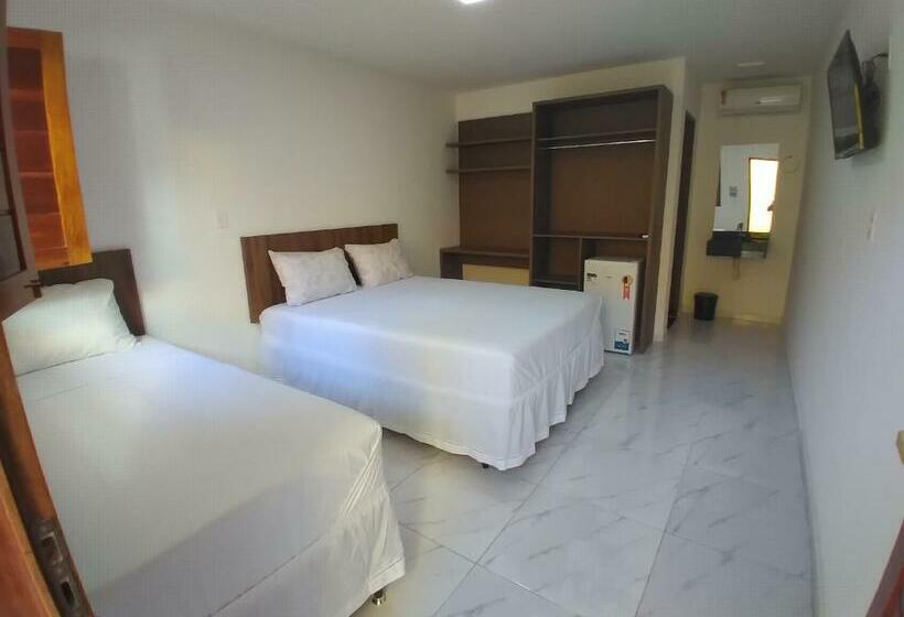 Номер Стандарт с Балконом, Viana Praia Hotel E Restaurante  Pontal Do Peba Piaçabucu