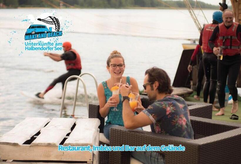Семейный Номер, Unterkünfte Bei Wake And Beach Am Halbendorfer See