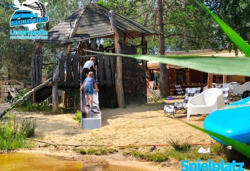 Семейный Номер, Unterkünfte Bei Wake And Beach Am Halbendorfer See