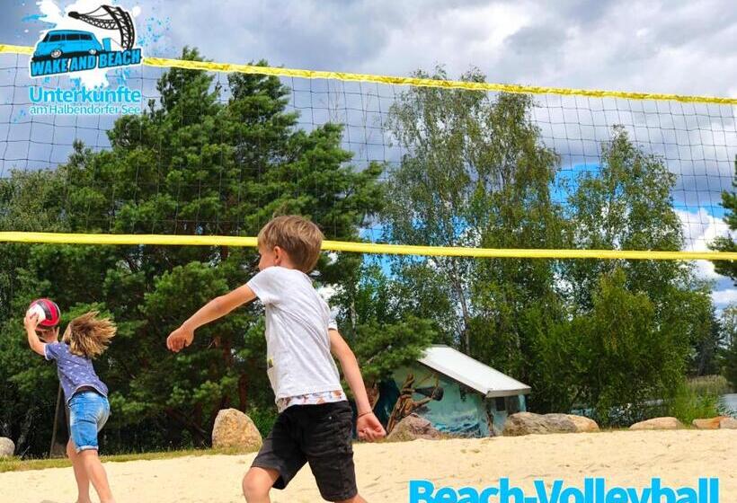 Семейный Номер, Unterkünfte Bei Wake And Beach Am Halbendorfer See