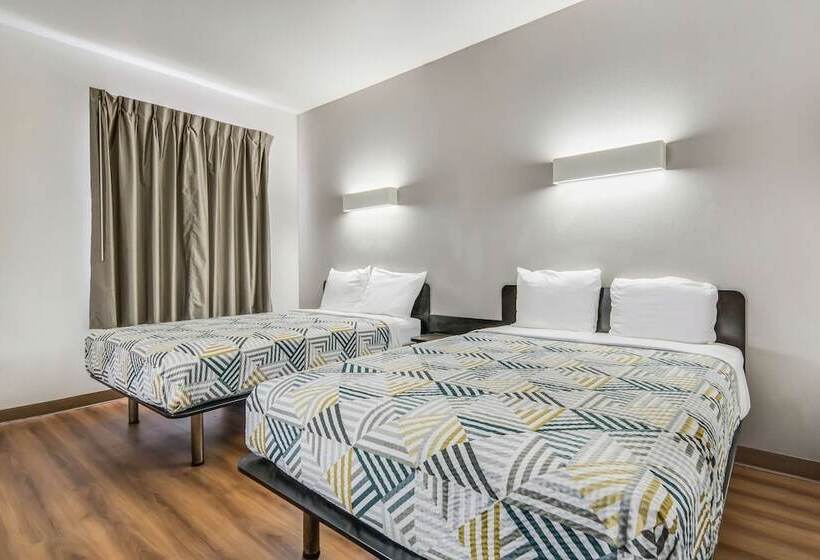 Номер Стандарт 2 Двуспальные Кровати, Motel 6cleburne, Tx
