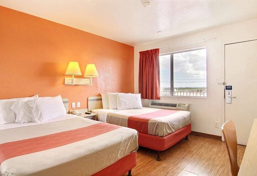 Номер Стандарт 2 Двуспальные Кровати, Motel 6fort Stockton, Tx