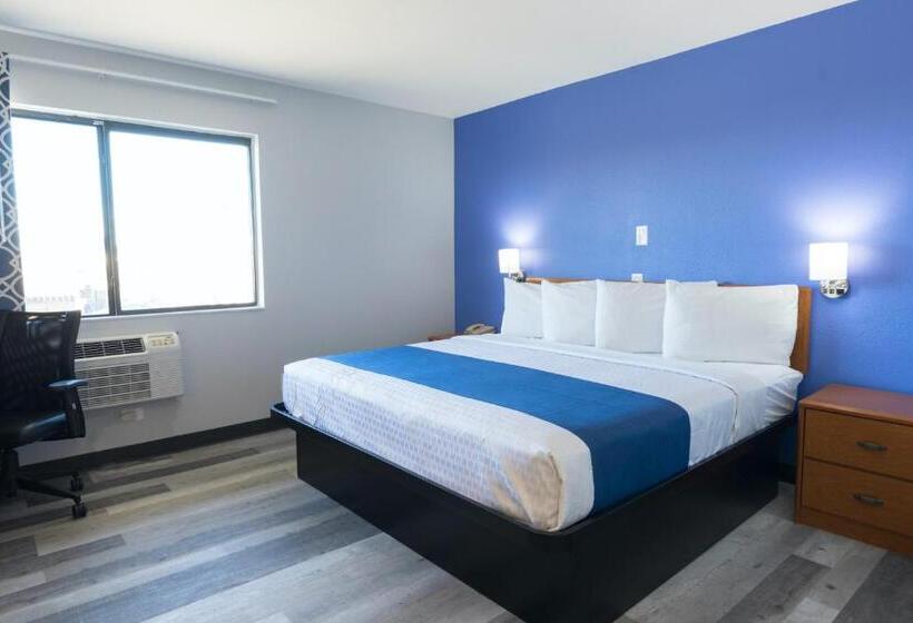 ダブルベッドスタンダードルーム, Americas Best Value Inn East Peoria