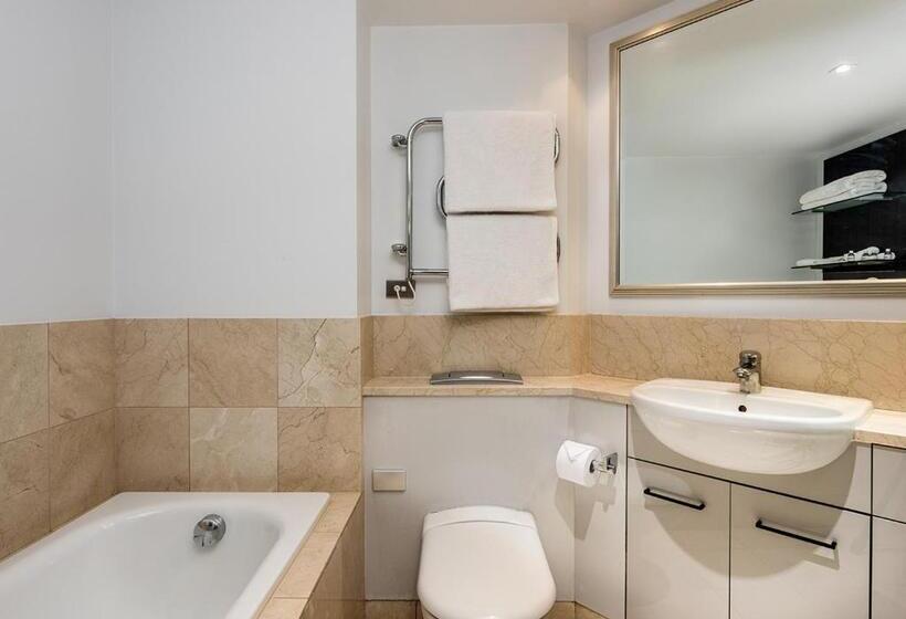 침실 2개 스위트, Avani Metropolis Auckland Residences