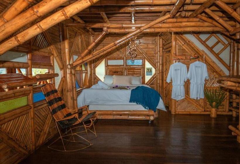 标准间带阳台, Ecohotel Tierra De Agua