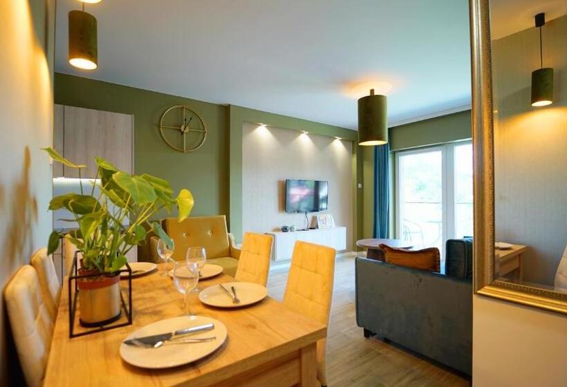 Апартаменты Deluxe 1 Спальня, Apartamenty Everysky   Słowackiego 5a B