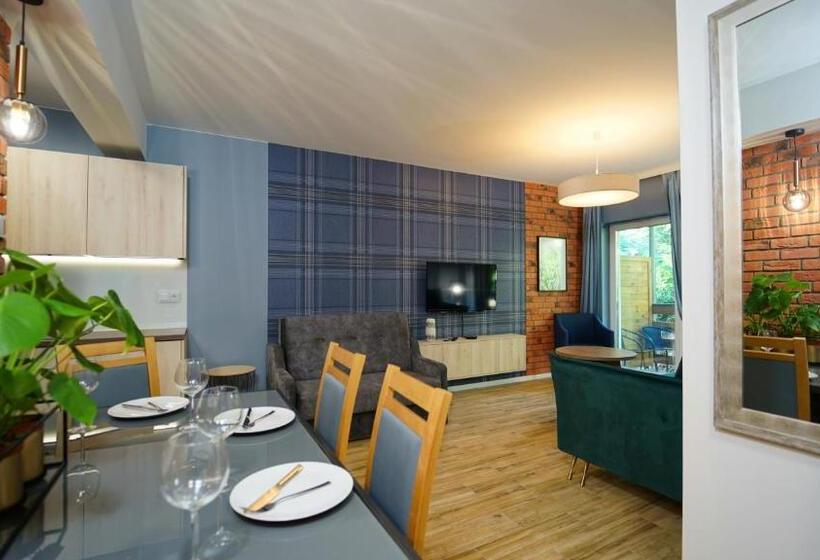 Апартаменты 1 Спальня с Балконом, Apartamenty Everysky   Słowackiego 5a B